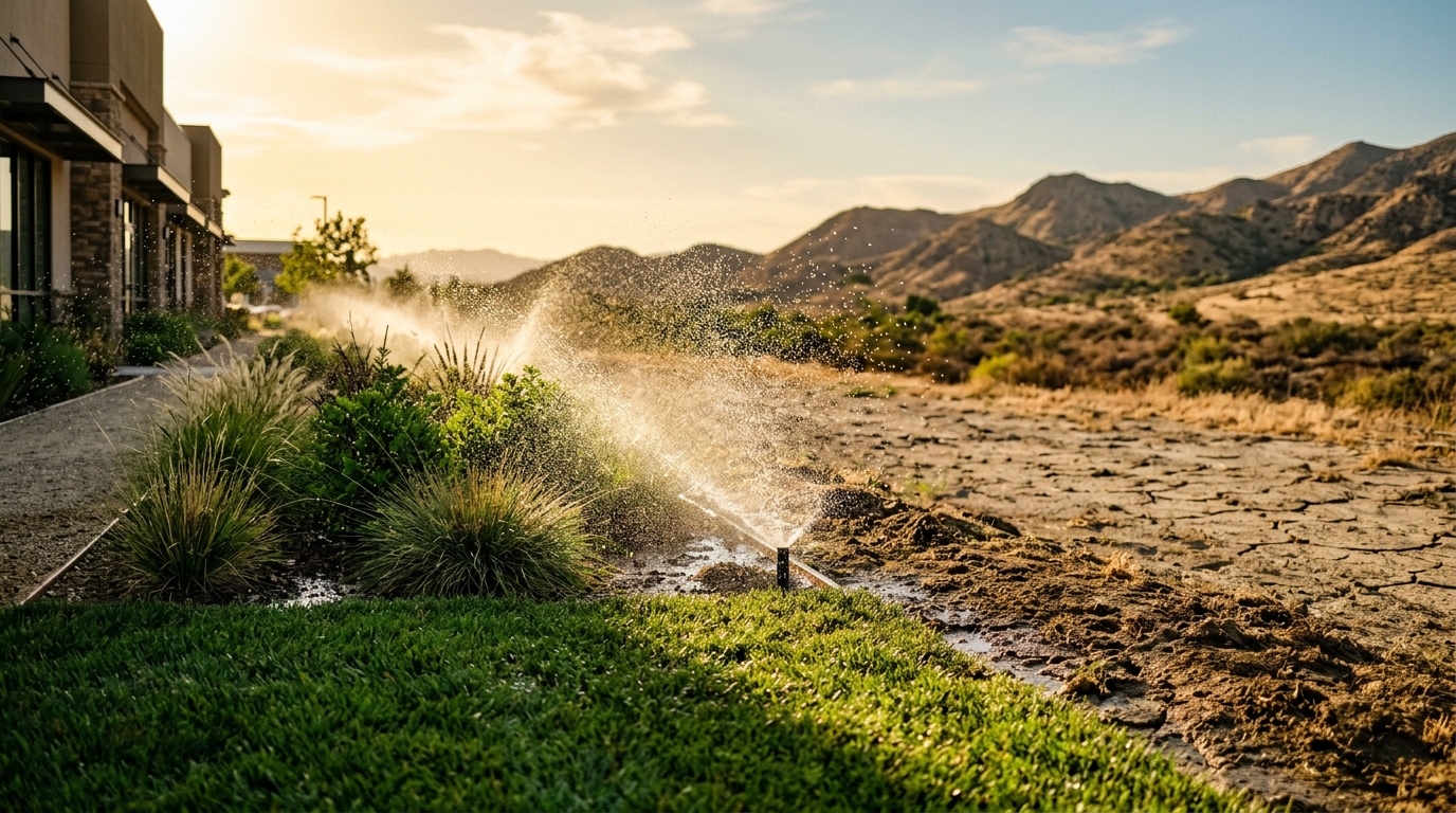 The Water That Doesn't Come Back: Why Efficient Irrigation Is Now Permanent Infrastructure
