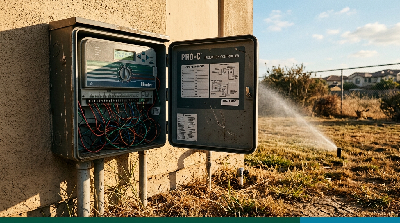 A Mayor Just Rewrote a Drought Order Because of Sprinkler Controllers. Here's What That Tells You About Your Property.
